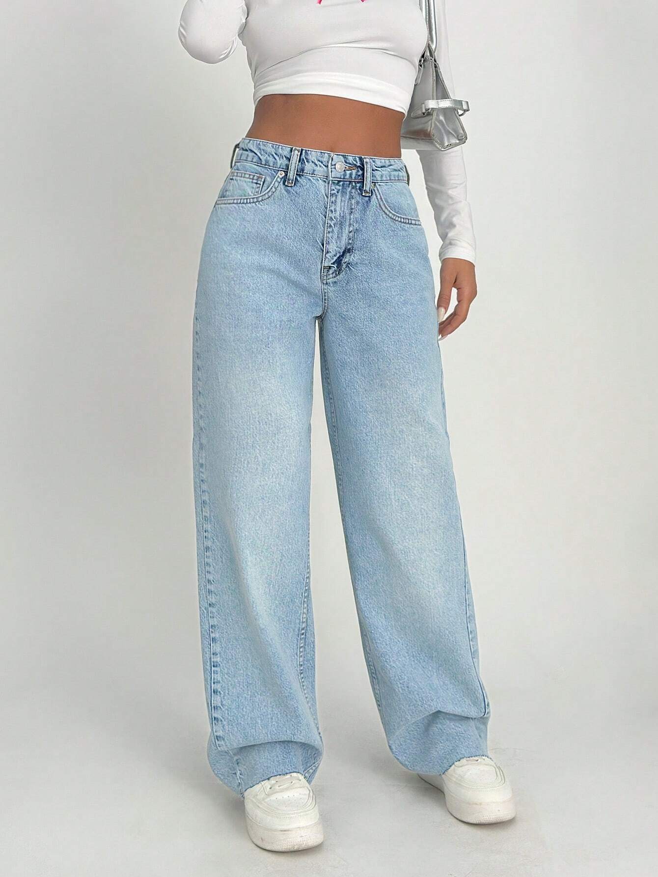 Straight-Leg Jeans