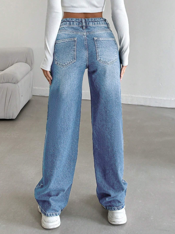 Straight-Leg Jeans