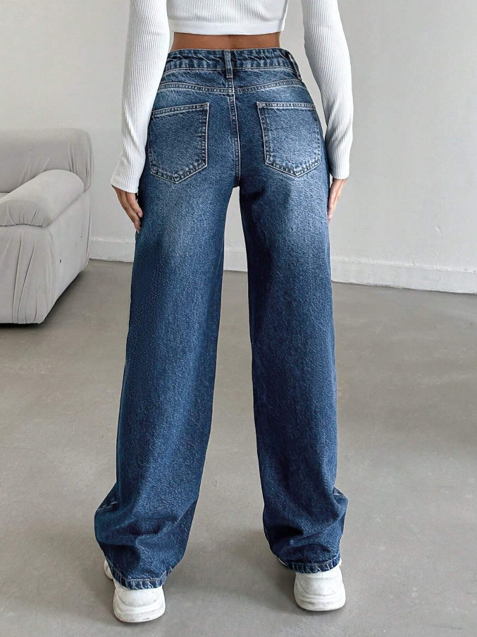 Straight-Leg Jeans