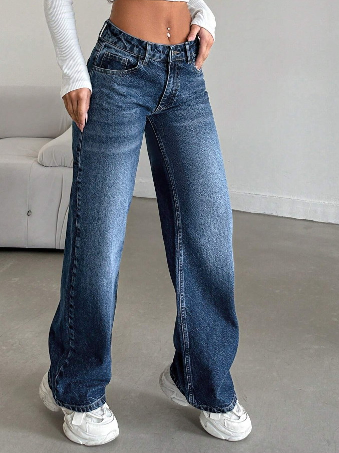 Straight-Leg Jeans