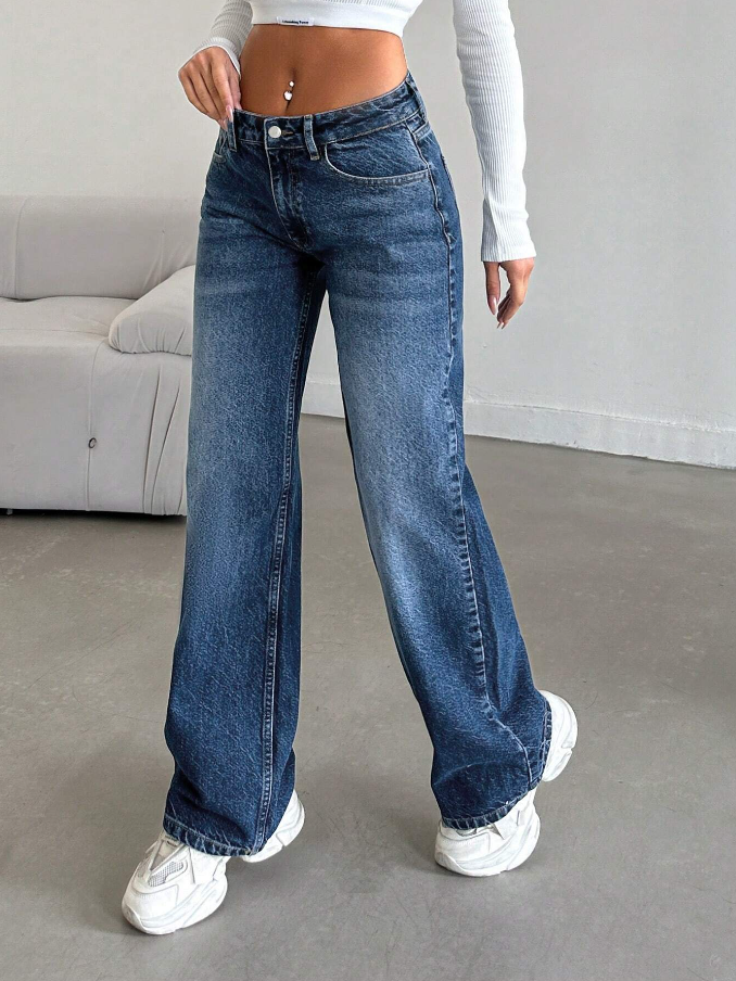Straight-Leg Jeans