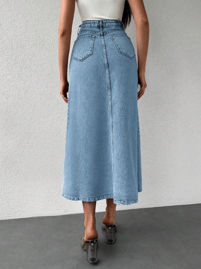 Damen Jeans Rock