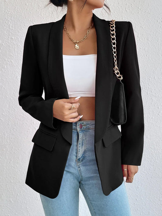 Schwarzer Blazer