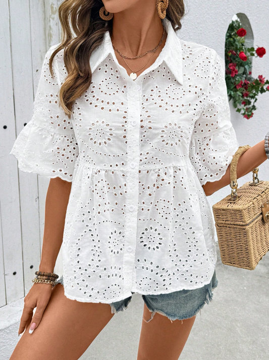 Aira Leinen Bluse